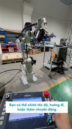 Lập trình Robot Inovance sử dụng Teaching Pendant đơn giản #laptrinh #inovance #robotics