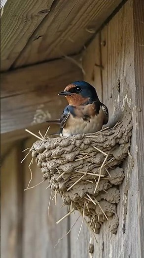 sparrow nest birds sound #shorts