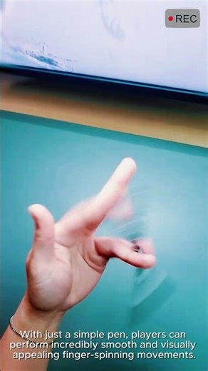 Amazing Finger Pen Spinning Skill #video #viral #creative #technology #machine