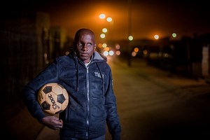 Watch: A blind South African is inspiring the world with his soccer skills!