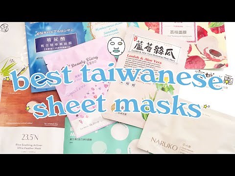 Taiwanese Skincare: The Best Taiwanese Sheet Masks