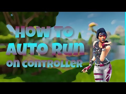 How To Turn On Autorun In Fortnite - PS4 and Xbox