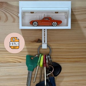 Hot Wheels Key Holder STL File | 3D Printable Garage Key Rack | Car Key Organizer Digital Download - Etsy