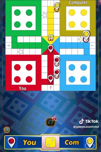 🎮 Ludo King Epic Match Part 1 | Intense Battle & Lucky Dice Roll 🔥 #gamplay #ludoking #ludo