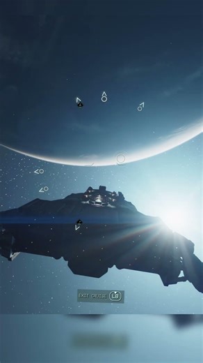 Starfield Eridani System Orbiting Eridani II #starfieldshorts #starfield