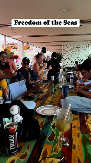 Fun by the pool!! Who’s having fun with you? #cruiseship #cruise #cruisevacation #RoyalCaribbean #royalcaribbeancruise #freedomoftheseas | Deborak Wilson