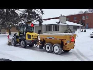 J Rene Lafond inc. Wacker Neuson WL32 HF Déneigement Trottoir