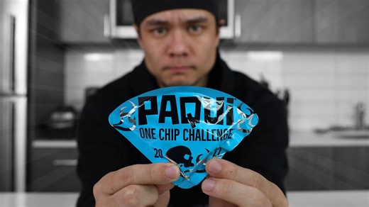 The one chip challenge is a lie (not spicy)