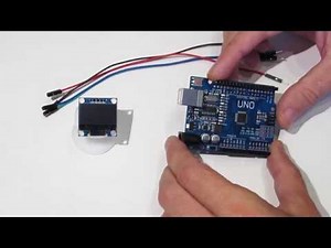 Подключаем дисплей OLED LCD 128x64 0.96'' к Arduino и выводим русский шрифт