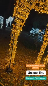 Bamako Parc Magic – La 4ème Édition ! Du 05 décembre au 04 janvier, un seul lieu pour vivre la magie des fêtes : le Parc National de Bamako ! ✨ Des shows incroyables ✨ Des attractions pour petits et grands ✨ Des animations tous les jours ✨ Une ambiance 100% festive Bamako, prépare-toi à entrer dans un univers magique où rêves, lumières et divertissement se rencontrent ! 📍 Rendez-vous du 05 décembre au 04 janvier au Parc National de Bamako La magie n’attend que vous ! | Ali Wesh Event