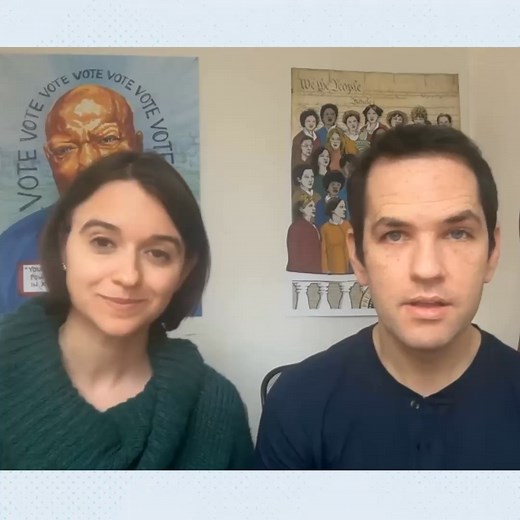 Hear from Indivisible co-founders Ezra Levin and Leah Greenberg about our plan to build power and fight back against the Trump administration’s cruel and extreme agenda, then chip in a donation to help power our work >> Paid for by Indivisible Project (indivisible.org). | Indivisible Guide