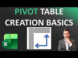 Excel Tips - Pivot Table Creation Basics