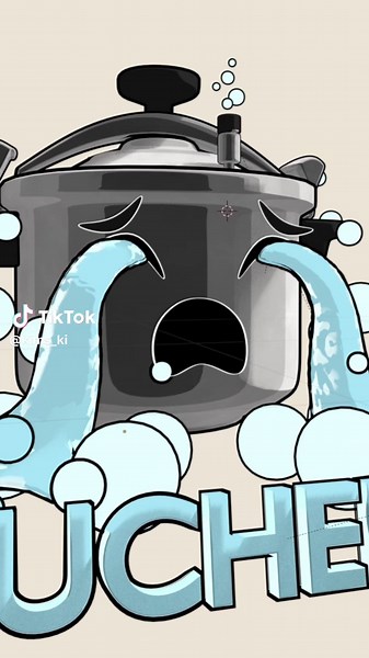Pucheros: Adorable Crying Pot Sticker Art