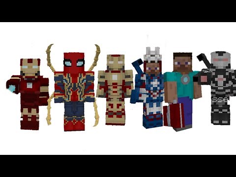 Ironman V2 Minecraft Pe Addon