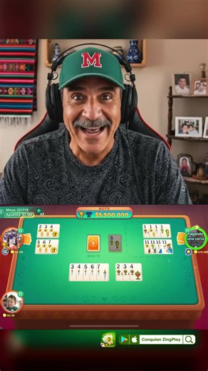 🌺 El primer Conquian hecho para Mexicanos ❤️ Super divertido con familares y amigos | Conquian ZingPlay Juego De Cartas