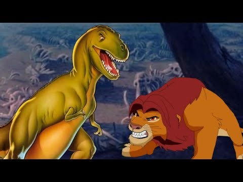 Simba (Disney) vs Sharptooth 