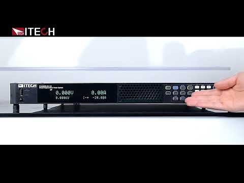 IT-M3900C Bidirectional DC Power Supply Demo Video