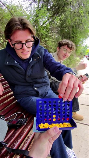 Puissance 4 avec un inconnu #france #puissance4 #nice #connect4 #muted4player