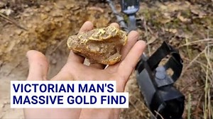 Victorian man’s massive gold find