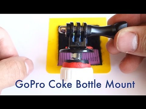 How to make a GoPro float with a Coke bottle & Sugru