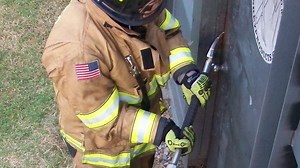 Halligan basics for firefighter forcible entry training