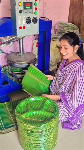 paper plate making process #shorts