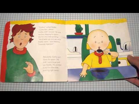 Quick Reviews of Kids' Books - Caillou Tidies Up His Toys