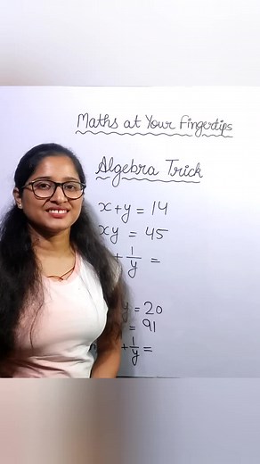 47K views · 323 reactions | Maths at Your Fingertips on Reels | Facebook
