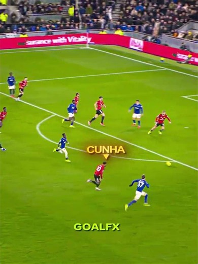 When Cunha Showed His Passion 😳🔥
