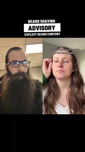 45K views · 228 reactions | Sister helps her remove unwanted facial hair | Beard Laws | Facebook