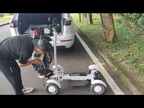 The latest model M12-3 golf electric scooter