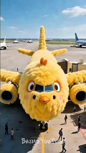 Only in America: A Plane That’s Basically a Chick! #Airplane #FuturisticDesign #Baimo