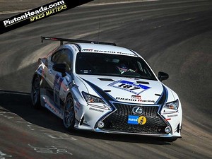 Lexus RC turbo N24 testing