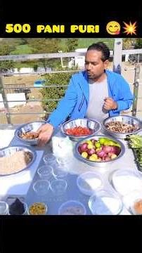 Making Pani poori & Allu chat 💥 | 7 days food making challenge 😋 | #shorts #cooking