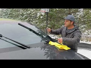 How to fix windshield wiper chatter noise -DIY blade alignment- shown here on a Tesla Model S 3 X Y