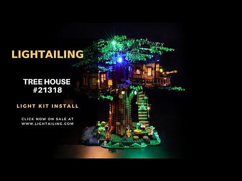 【LGK82 Installation Video】Lightailing - Lego Ideas Tree House 21318