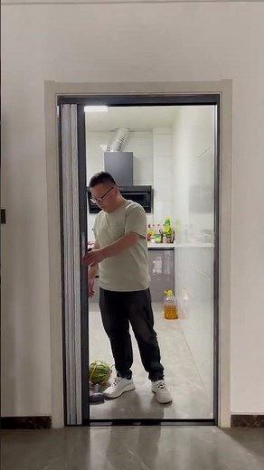 Install a Folding Door in 10 Minutes. #partition #homedecor #diamonddoor #sliding