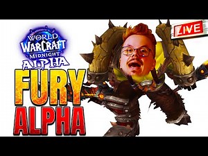 Fury Warrior Gameplay – WoW Midnight Alpha Live!