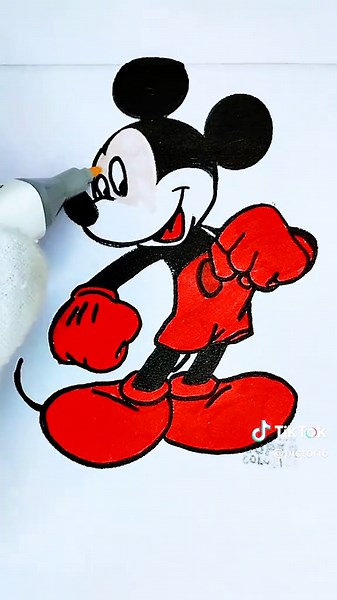 Mickey Mouse Coloring Video for Fun and Creativity