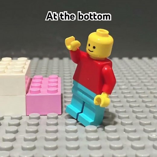 Lego Stairs #lego #stopmotion #funny