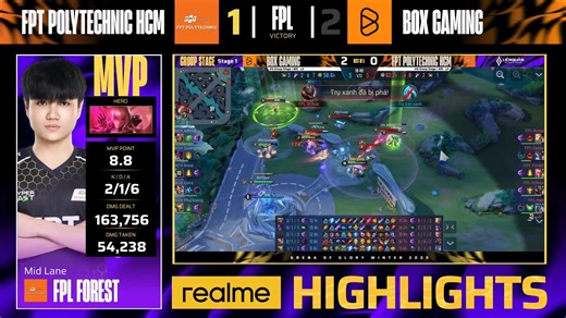 4.4K views · 56 reactions | FULL VOD FPL vs BOX | GIAI ĐOẠN 1 - LƯỢT ĐI | ĐTDV MÙA ĐÔNG 2025 | Box Gaming AOV | Facebook