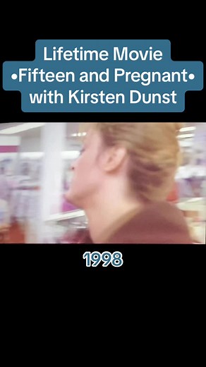 #nostalgia #90snostalgia #lifetimemovies #90smovies #kirstendunst #fifteenandpregnant #1998 #oldlifetimemovies