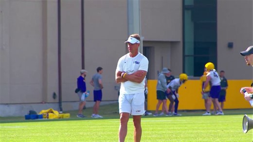 2026 Tigers take the field on first day of spring practice under LSU head coach Lane Kiffin