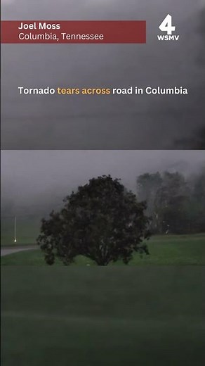Tornado in Columbia, Tennessee