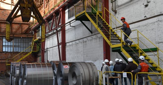 Gueugnon. Au cœur de l’usine Aperam, la transformation de l’inox expliquée pas à pas