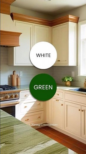 (Part - 4) Kitchen Color Combinations with Green Countertops | Best Pairings for Your Dream Kitchen