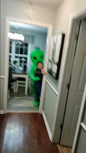 Alien abduction costume from Amazon