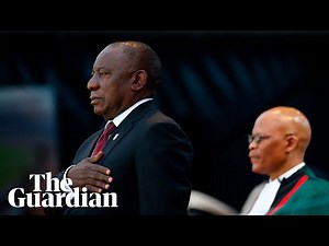 Cyril Ramaphosa sworn in as South Africa's president