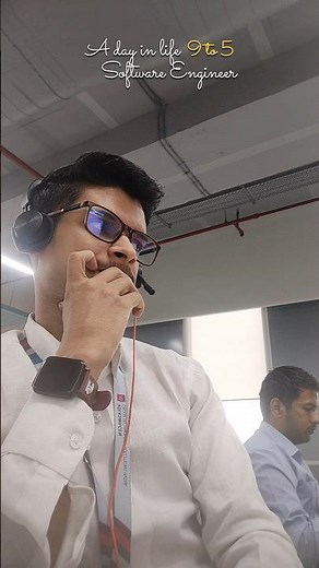 Day in life software engineer 9 to 5 pune WFO software engineer 24 year old VWITS