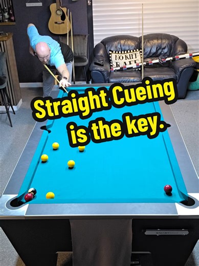Straight Cueing Secrets for Perfect Pool Shots